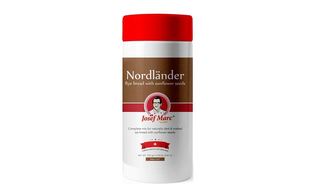 Josef Marc Nordlander Rye Bread With Sunflower Seeds   Plastic Jar  250 grams
